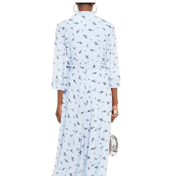 GANNI floral wrap dress - Picture 2 of 5